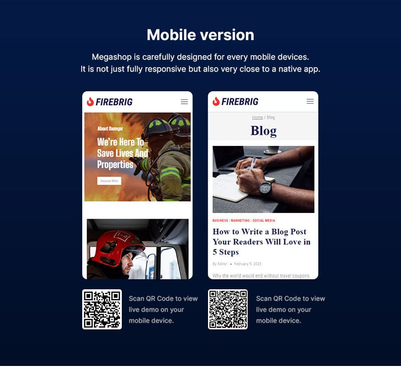 Firebrig - Security and Fire Department WordPress Theme - Features Image 4