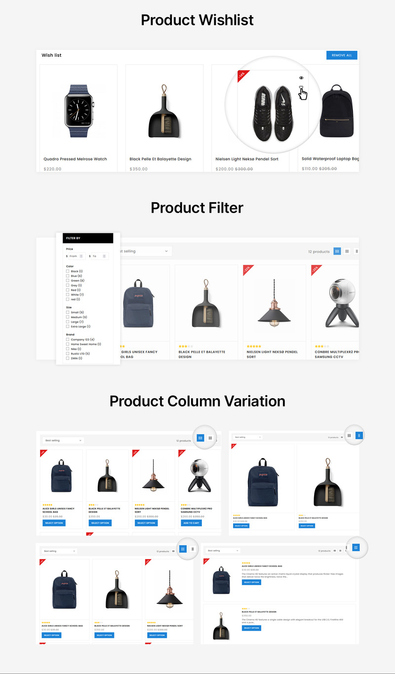 Cartmin - Mega Store Shopify Theme - Features Image 4