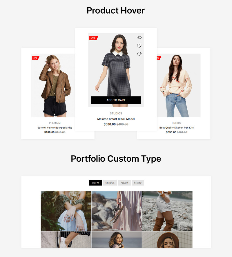 Array Store - Fashion WooCommerce Theme - Features Image 4