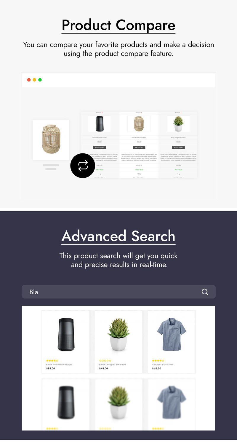 Megaxy - Mega Multipurpose WooCommerce Theme - Features Image 2