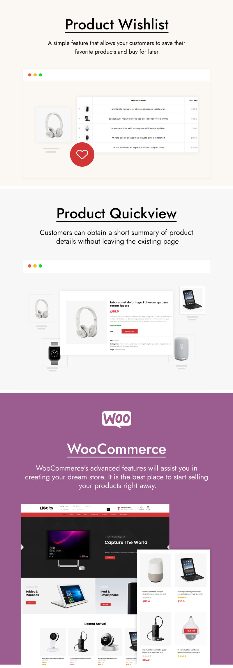 Elocity - Electronics WooCommerce Theme - Features Image 3