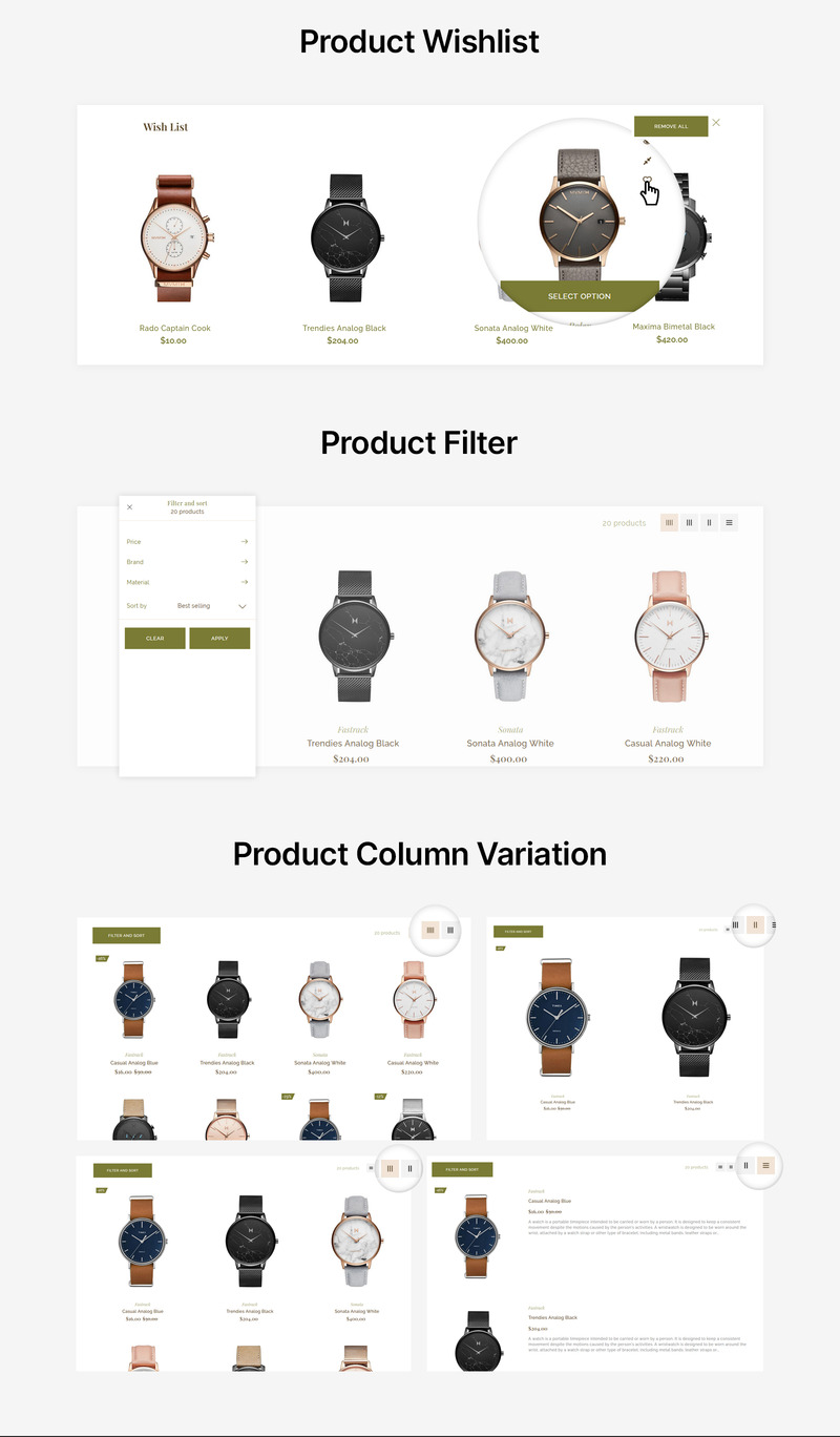 Timelex - Watch Store Shopify Theme - Features Image 4