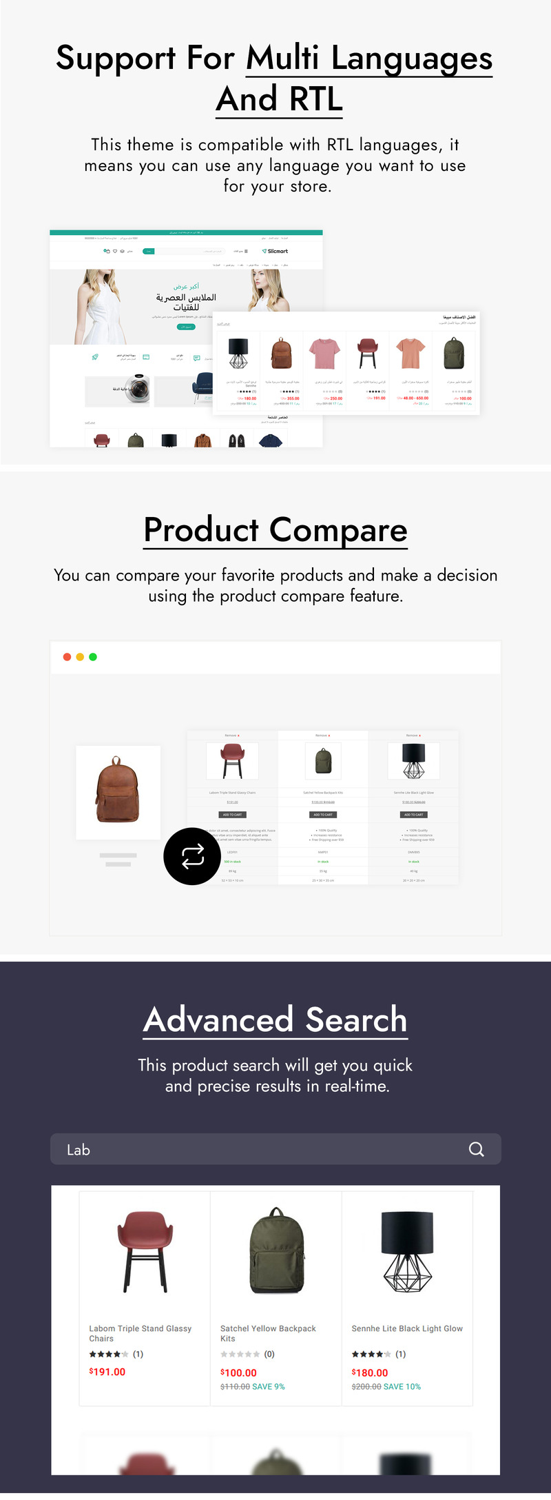 Slicmart - Elementor Multipurpose WooCommerce Theme - Features Image 3