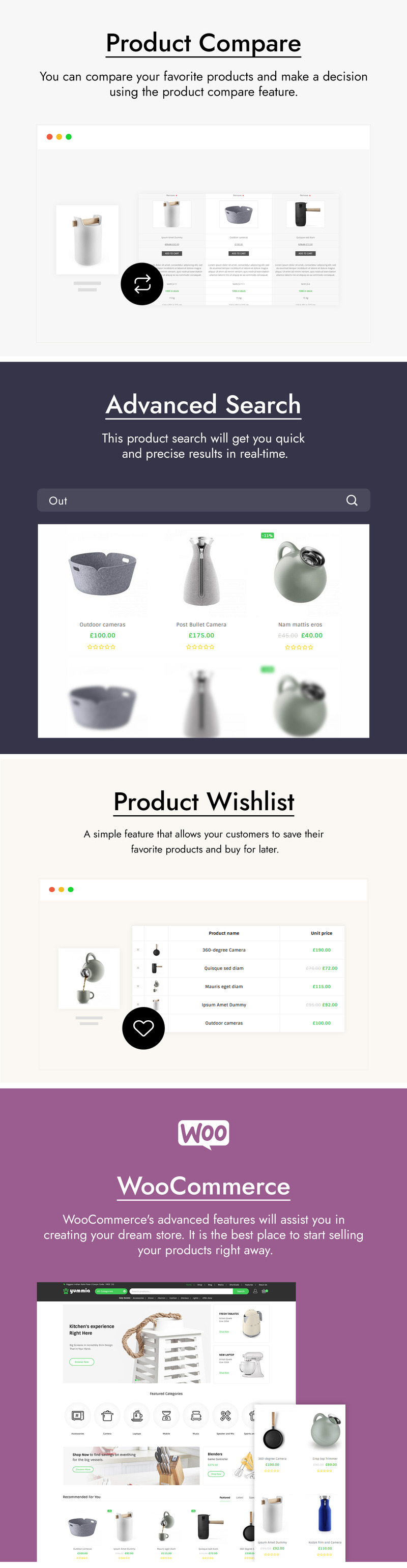 Yummia - Kitchen Multipurpose WooCommerce Theme - Features Image 2