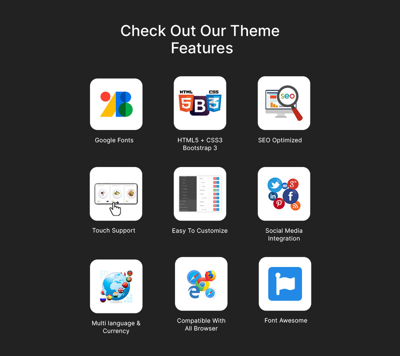 Fudstock - Restaurant Store PrestaShop Theme - Features Image 5