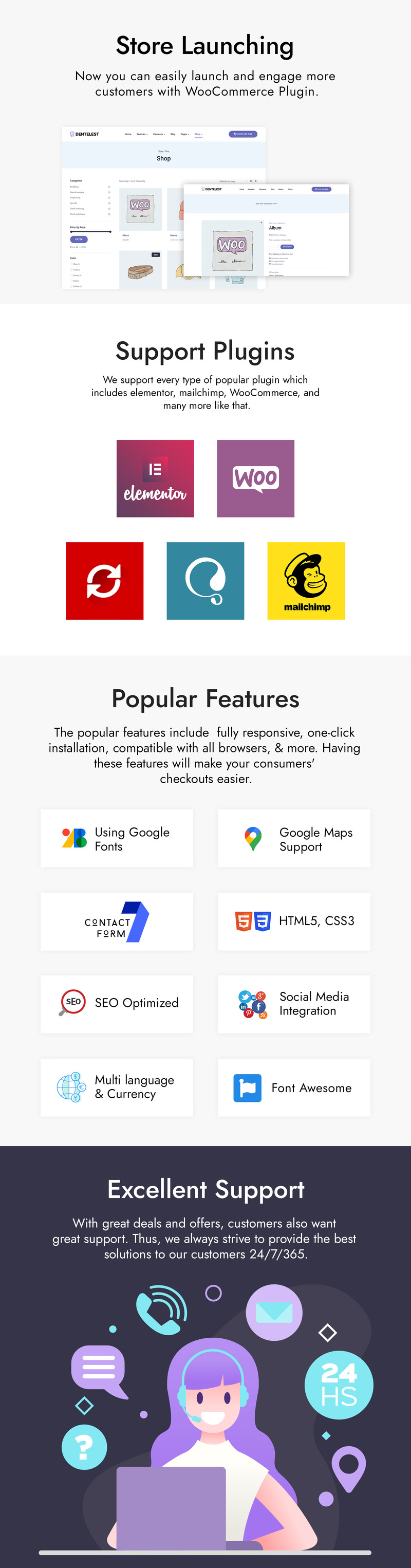 Dentelest Medical & Dentist WordPress Theme - Features Image 5
