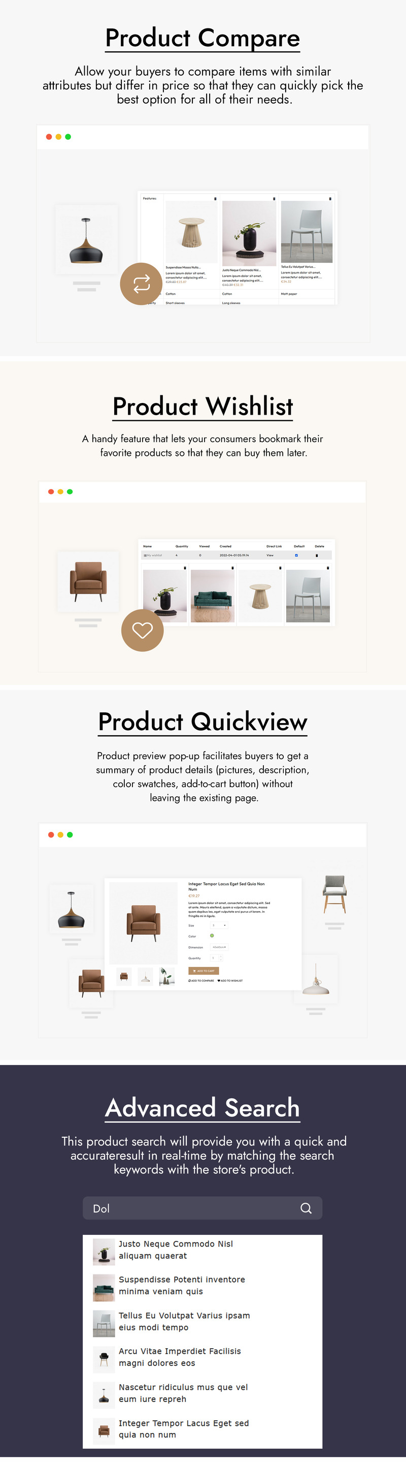 Furdesk - Home, Furniture and Garden Prestashop Theme - Features Image 2