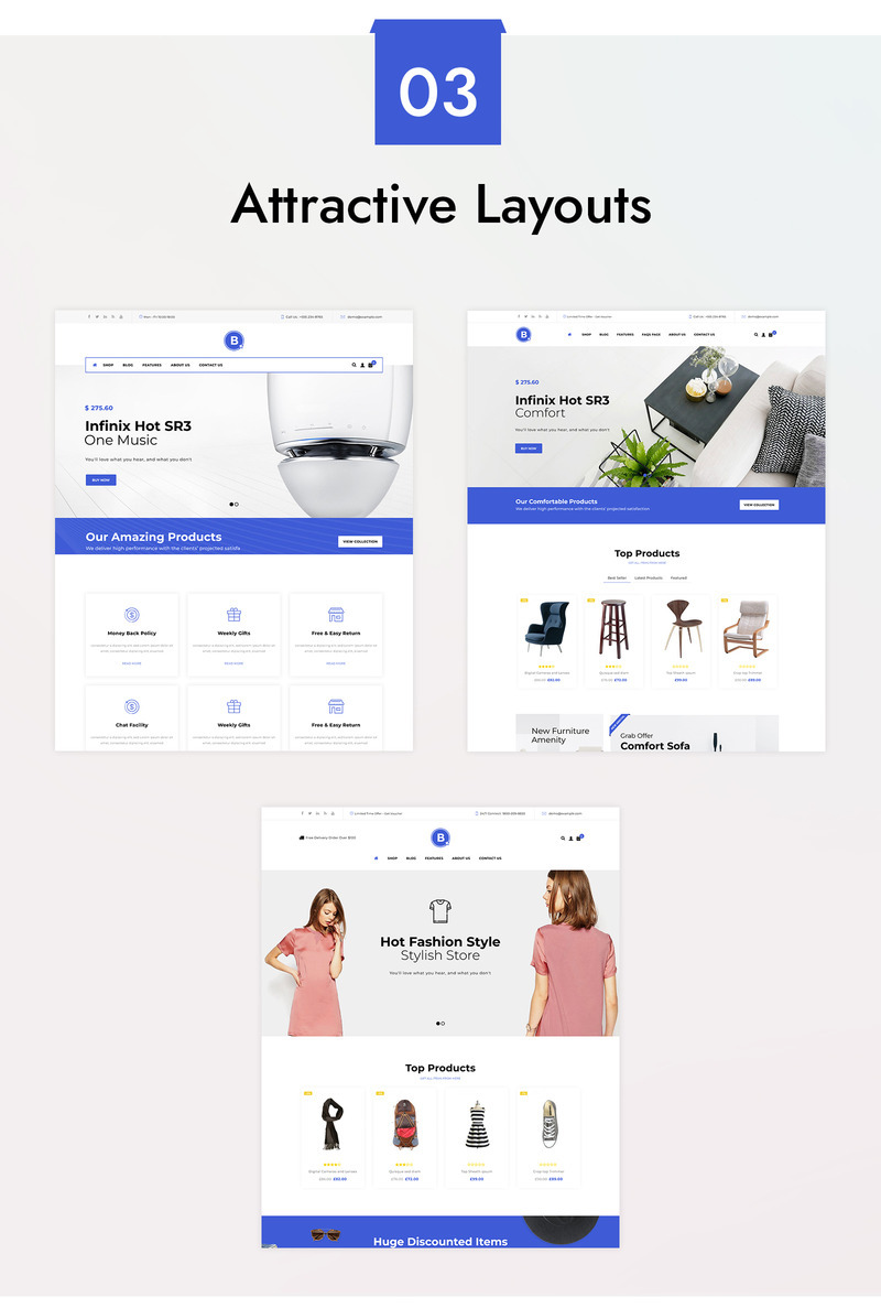 BigStar - Multipurpose WooCommerce Theme - Features Image 1