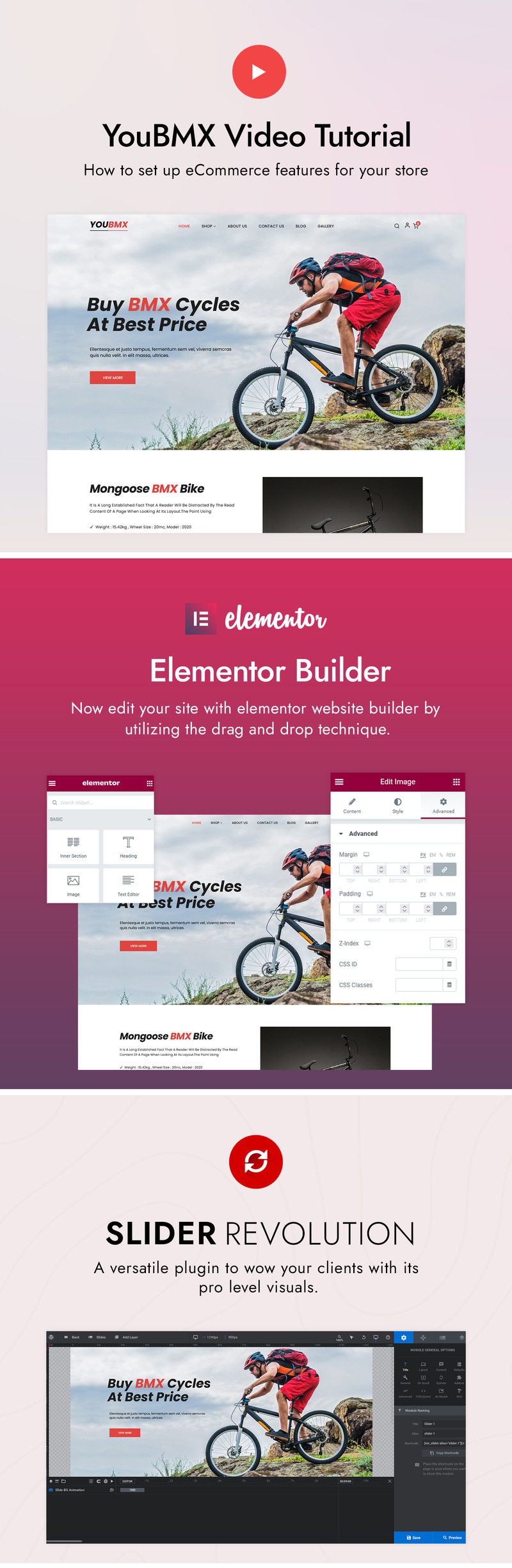 YOUBMX - BMS and Cycling WordPress Theme - Features Image 3