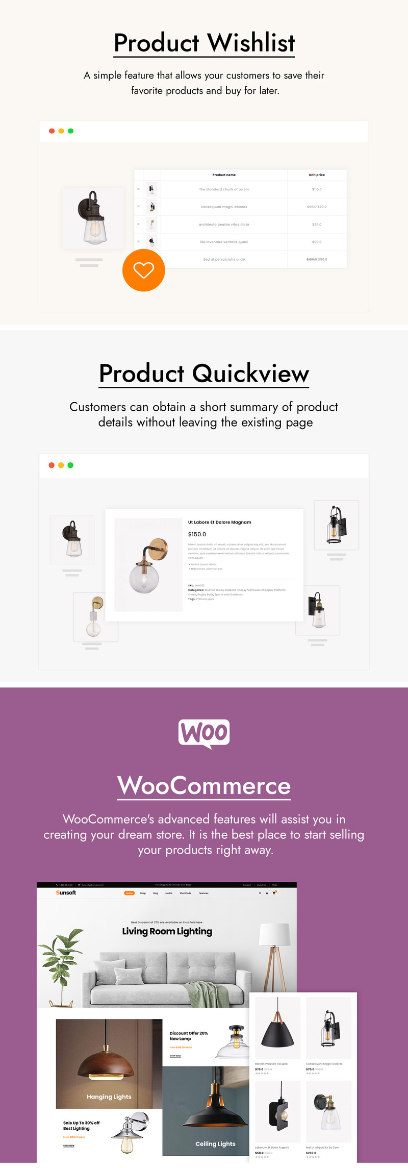 Sunsoft - Lighting WooCommerce Theme - Features Image 3