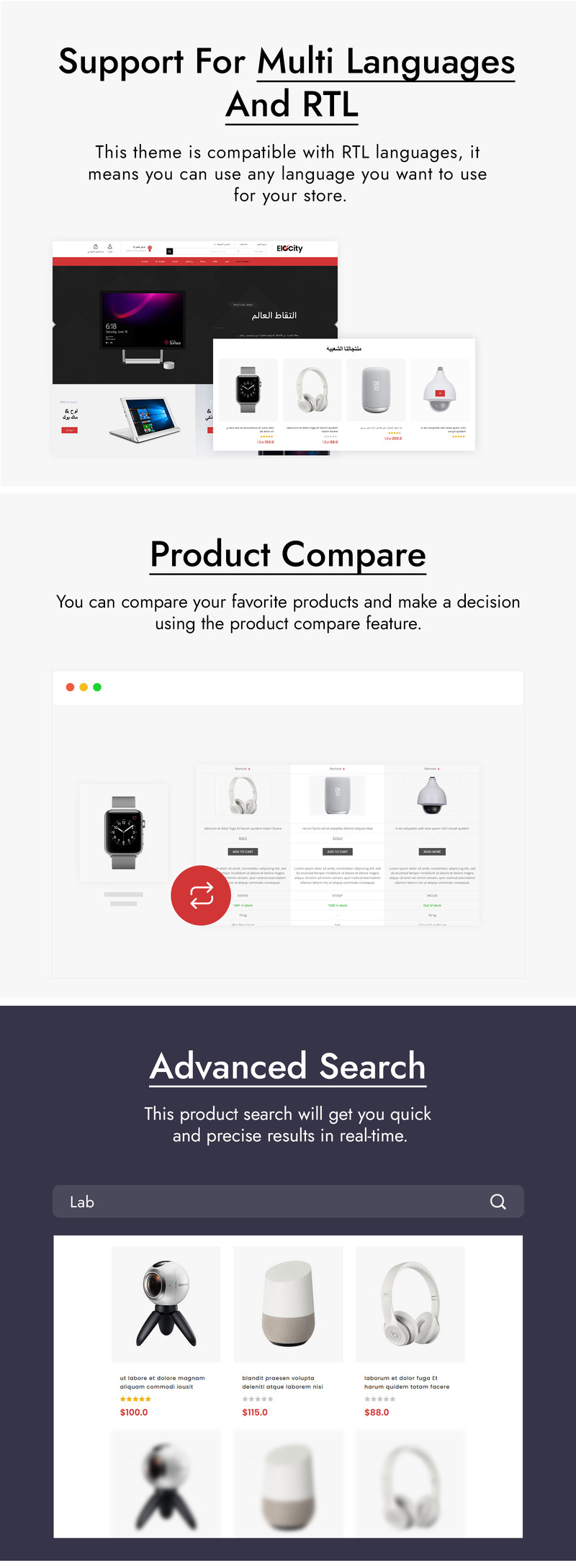 Elocity - Electronics WooCommerce Theme - Features Image 2