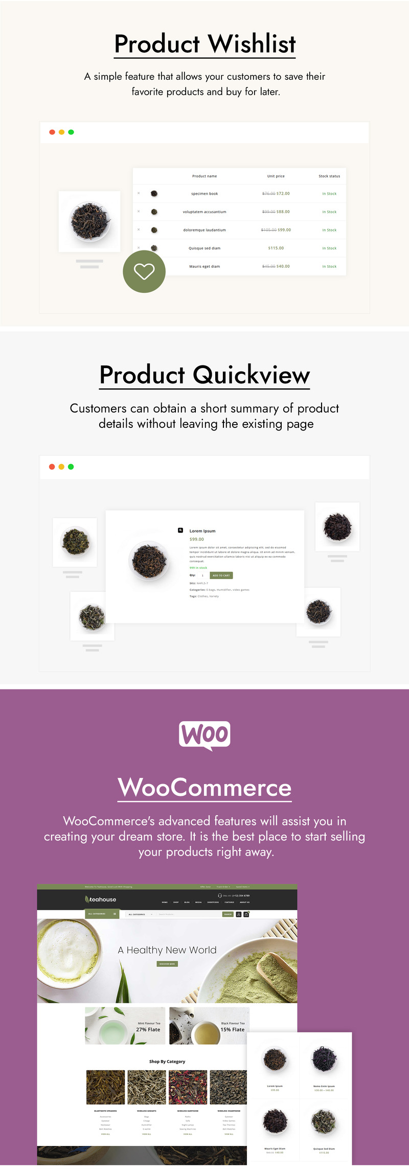 Teahouse - Spice Shop WooCommerce Theme - Features Image 3