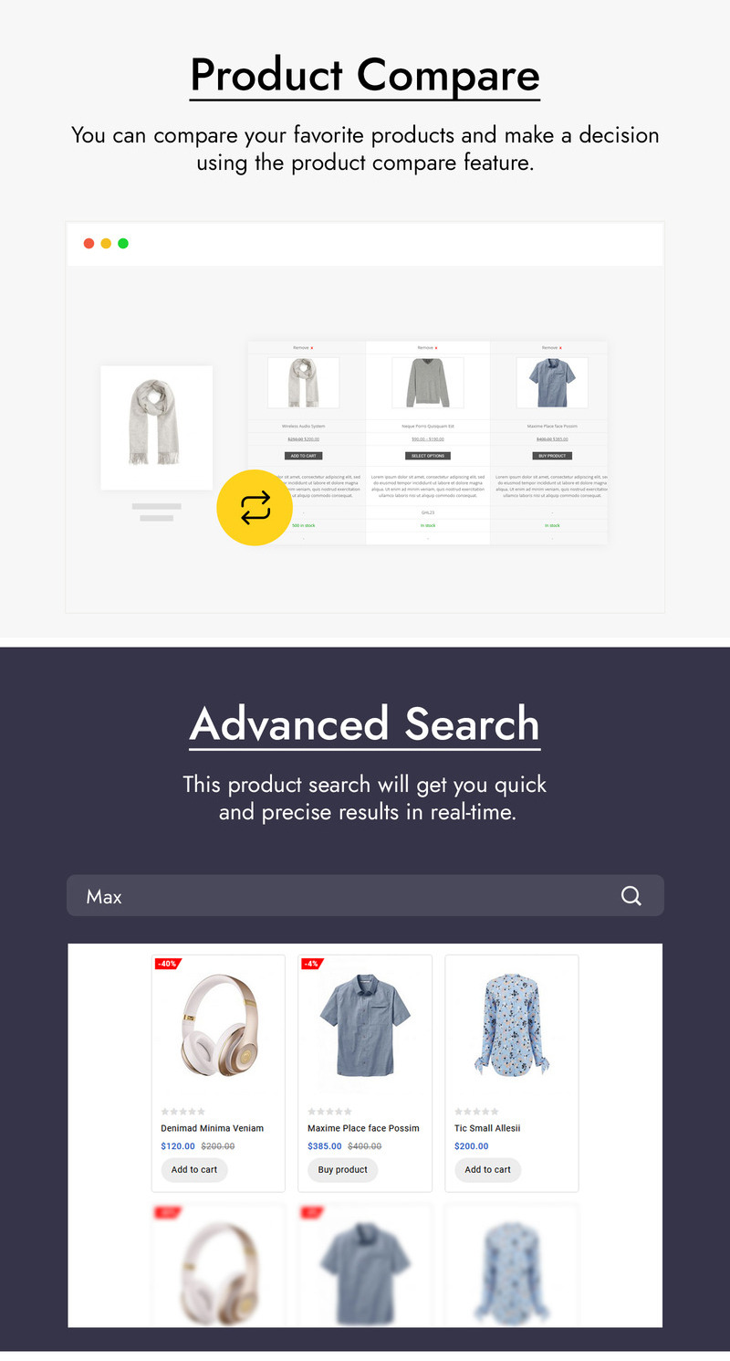 Cartzilla - Multipurpose WooCommerce Theme - Features Image 2