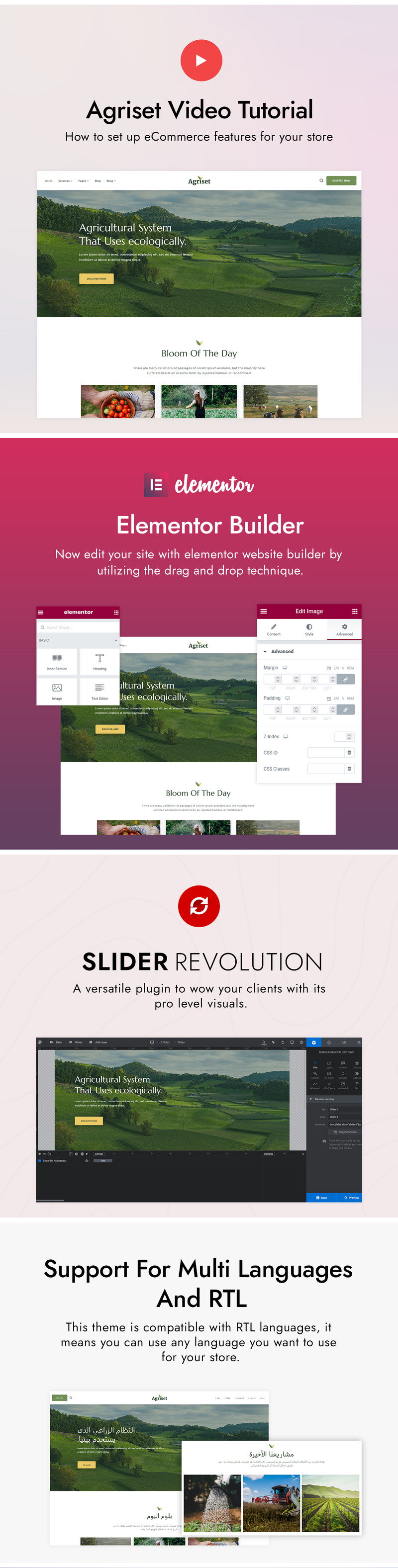 Agriset Organic Farm Agriculture WordPress Theme - Features Image 3