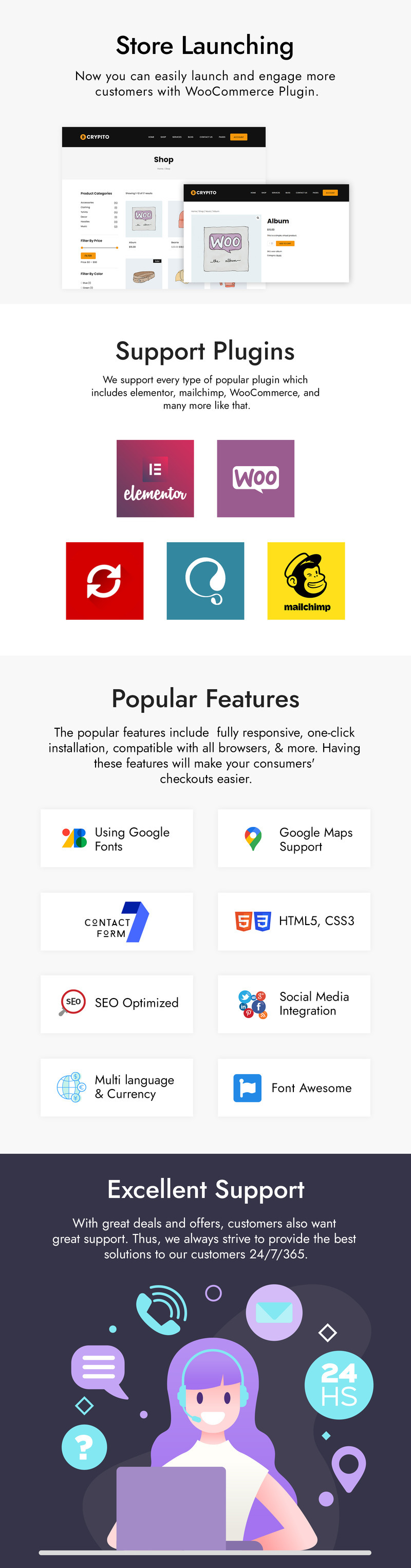 Crypito- Crypto Currency WordPress Theme - Features Image 5