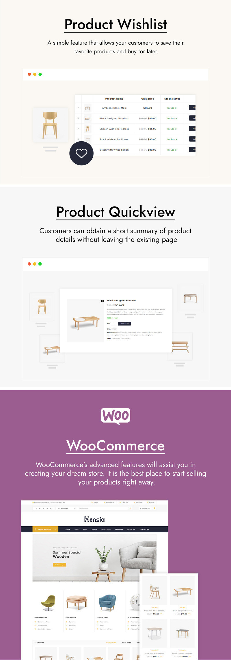 Hensia - Furniture WooCommerce Theme - Features Image 3