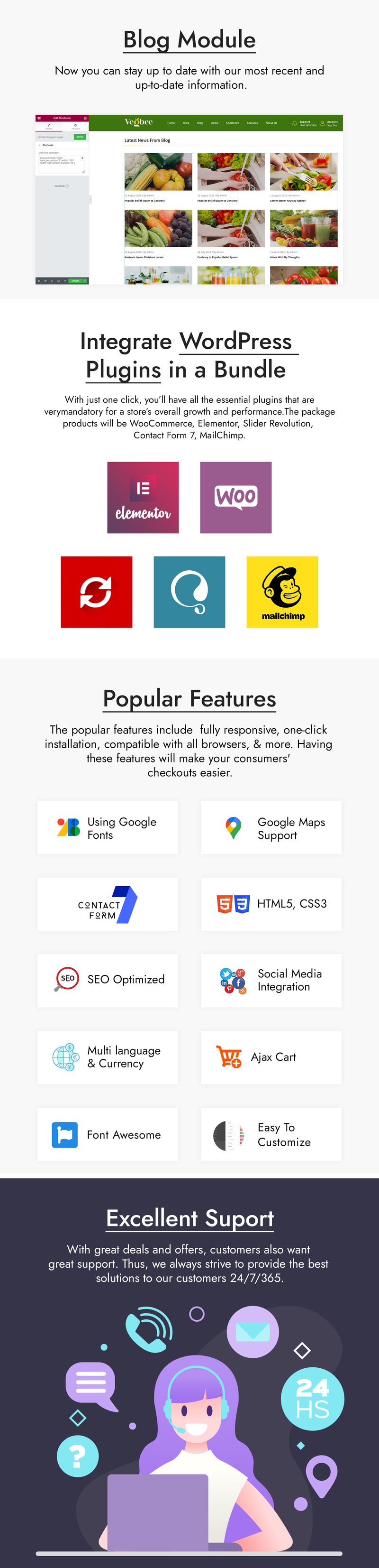 Vegbee - Vegetable and Grocery WooCommerce Theme - Features Image 4