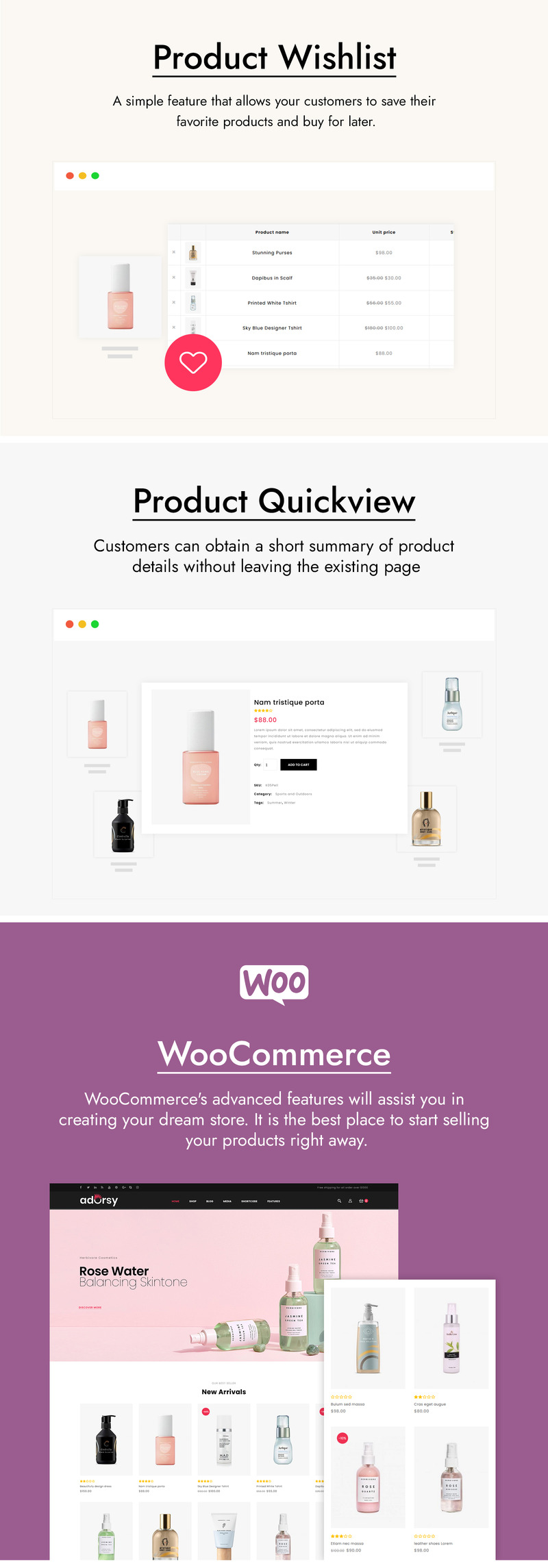 Adorsy - Fashion Accessories WooCommerce Theme - Features Image 3