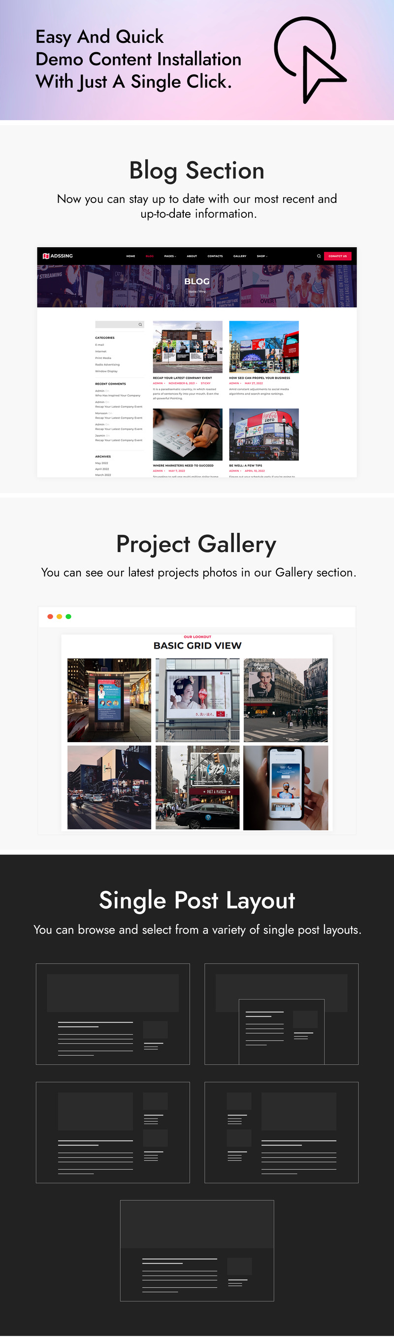 Adssing - Advertising Agency & Digital Marketing WordPress Theme - Features Image 4