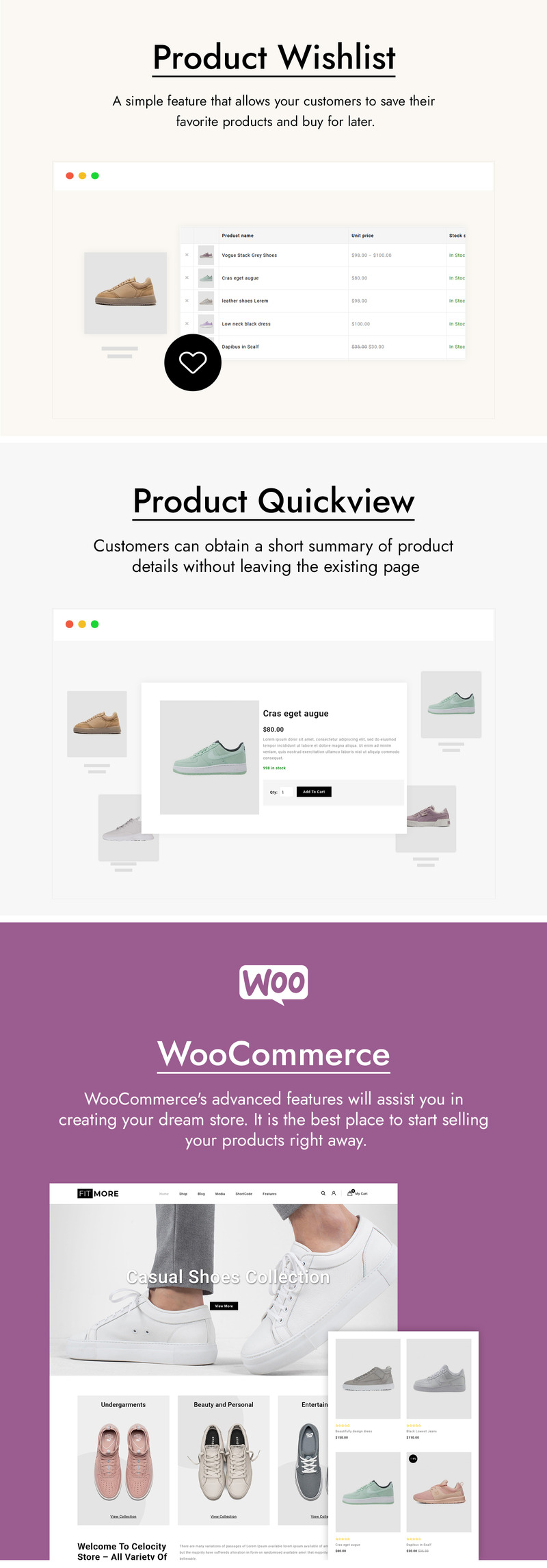 FitMore - Shoes WooCommerce Theme - Features Image 3