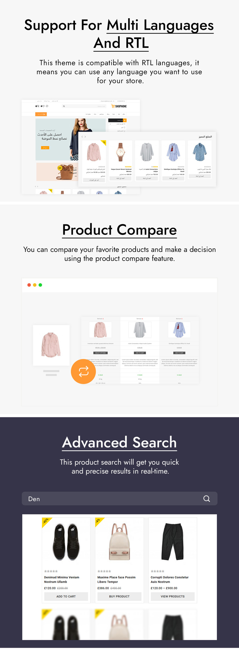 Shopnone - Mega Shop Multipurpose WooCommerce Theme - Features Image 2