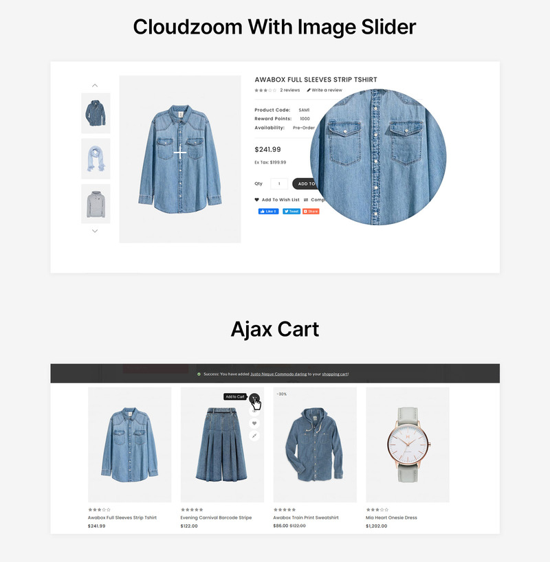 Poveria - Multipurpose OpenCart 3 Theme for Fashion - Features Image 3