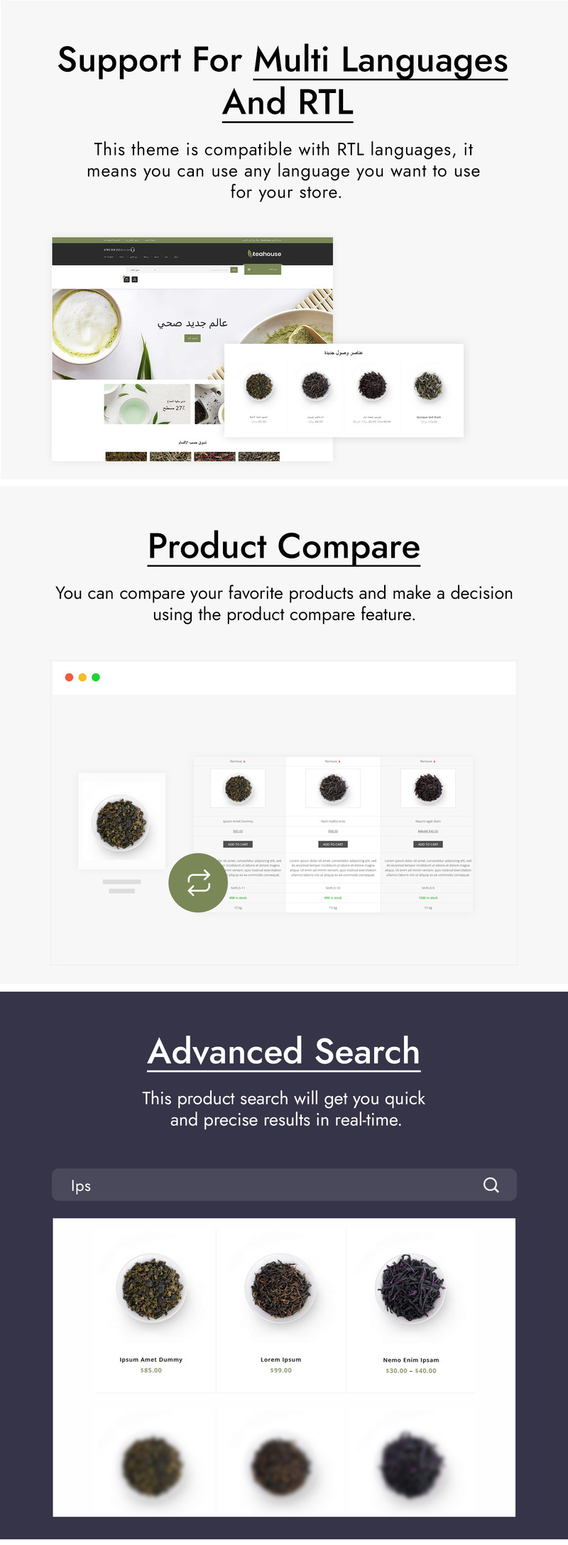 Teahouse - Spice Shop WooCommerce Theme - Features Image 2