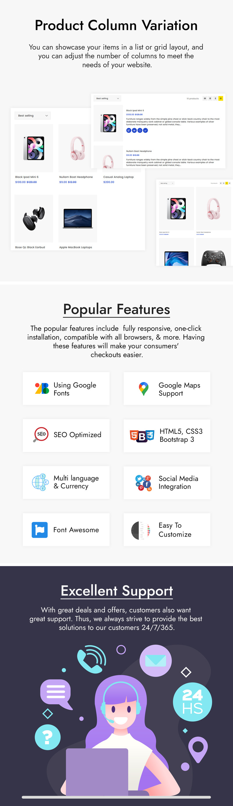 Electrils - Electronics Store Shopify Theme - Features Image 4