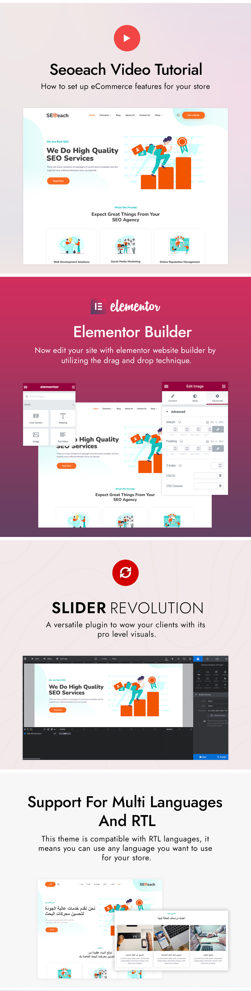 SEOeach - Digital marketing and SEO WordPress Theme - Features Image 3