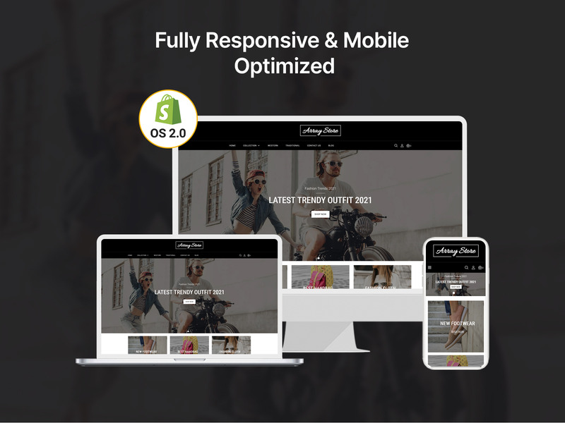 Array - Fashion Store Shopify Theme - Features Image 1