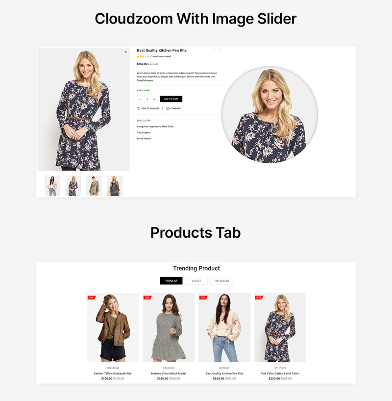Array Store - Fashion WooCommerce Theme - Features Image 3