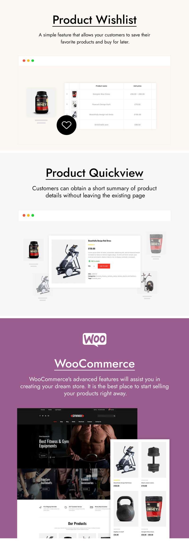 Gymwav - Gym and Fitness WooCommerce Theme - Features Image 3