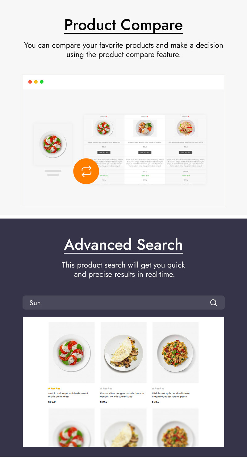 Foodvol - Restaurants WooCommerce Theme - Features Image 2