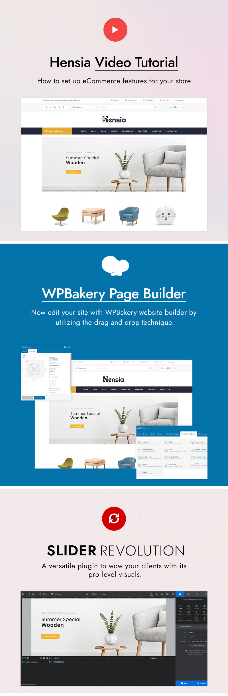 Hensia - Furniture WooCommerce Theme - Features Image 1