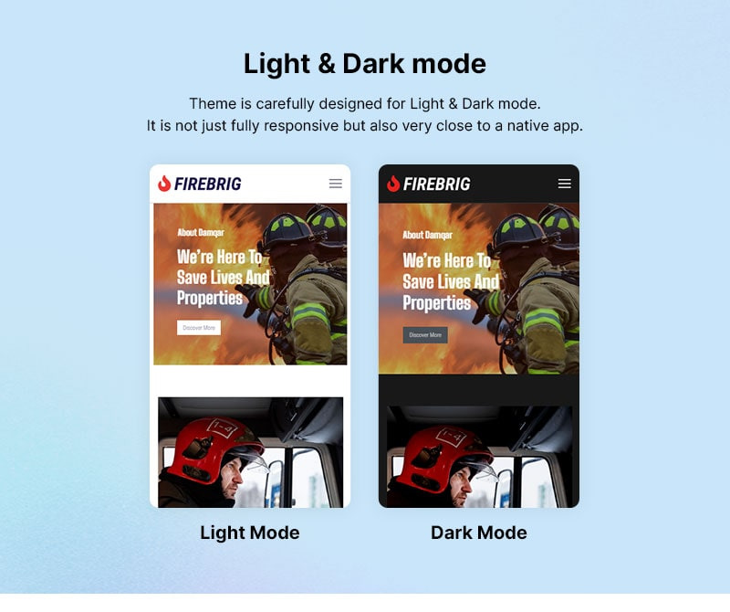 Firebrig - Security and Fire Department WordPress Theme - Features Image 7