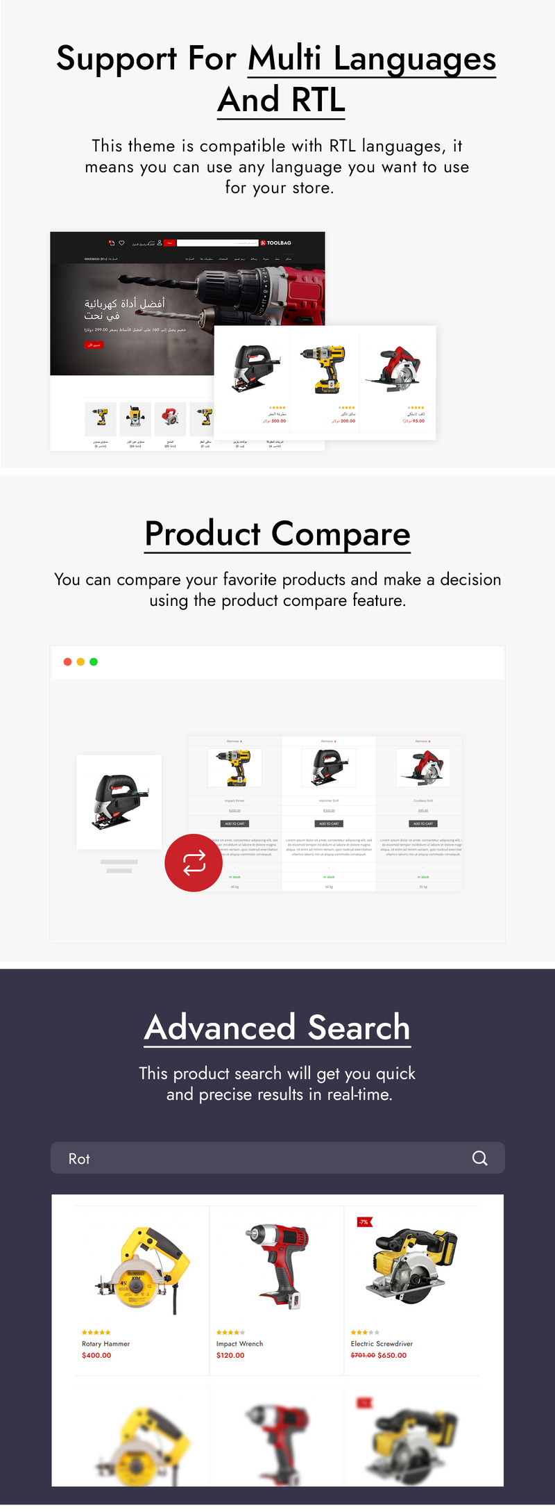 Toolbag - Elementor WooCommerce Theme - Features Image 2