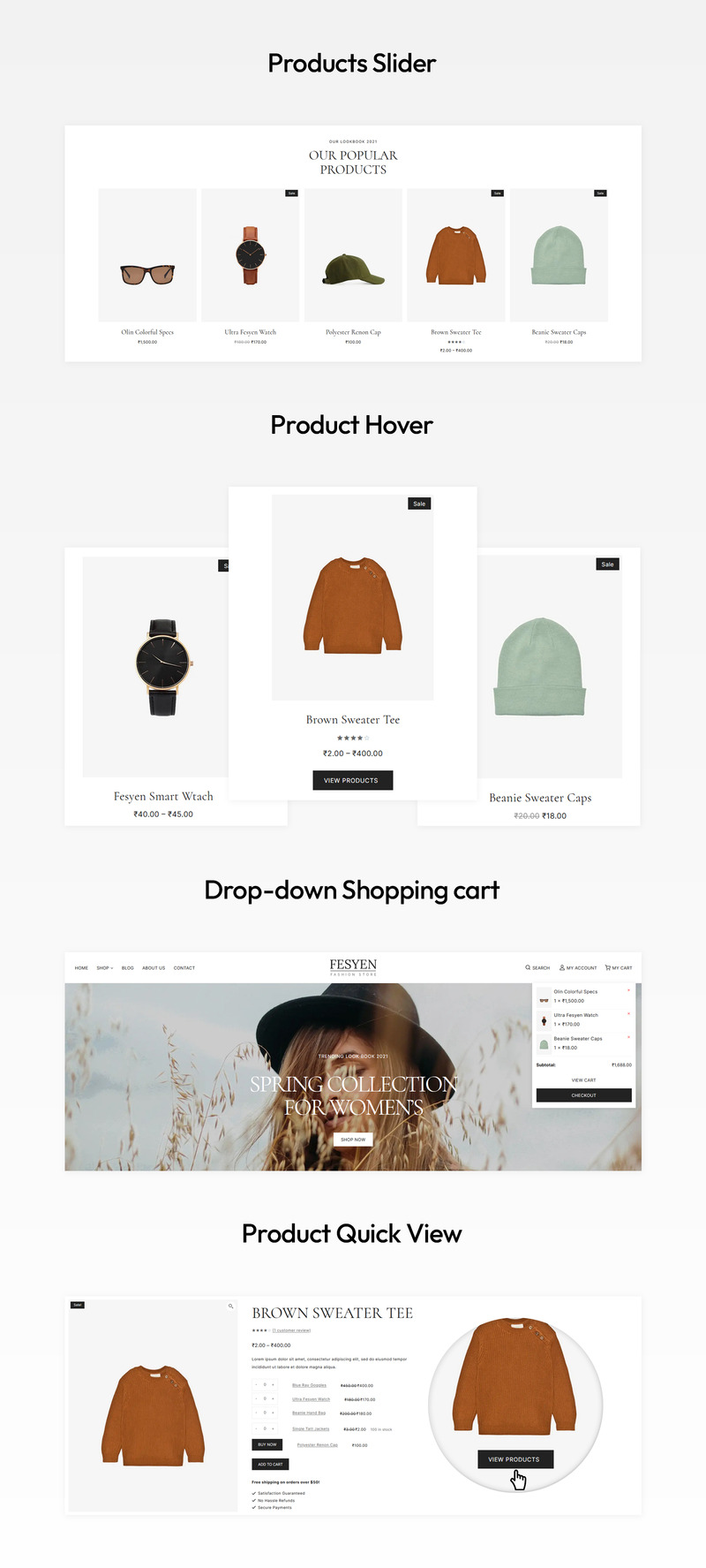 Fesyen - Thème WooCommerce Mode et Accessoires - Features Image 5