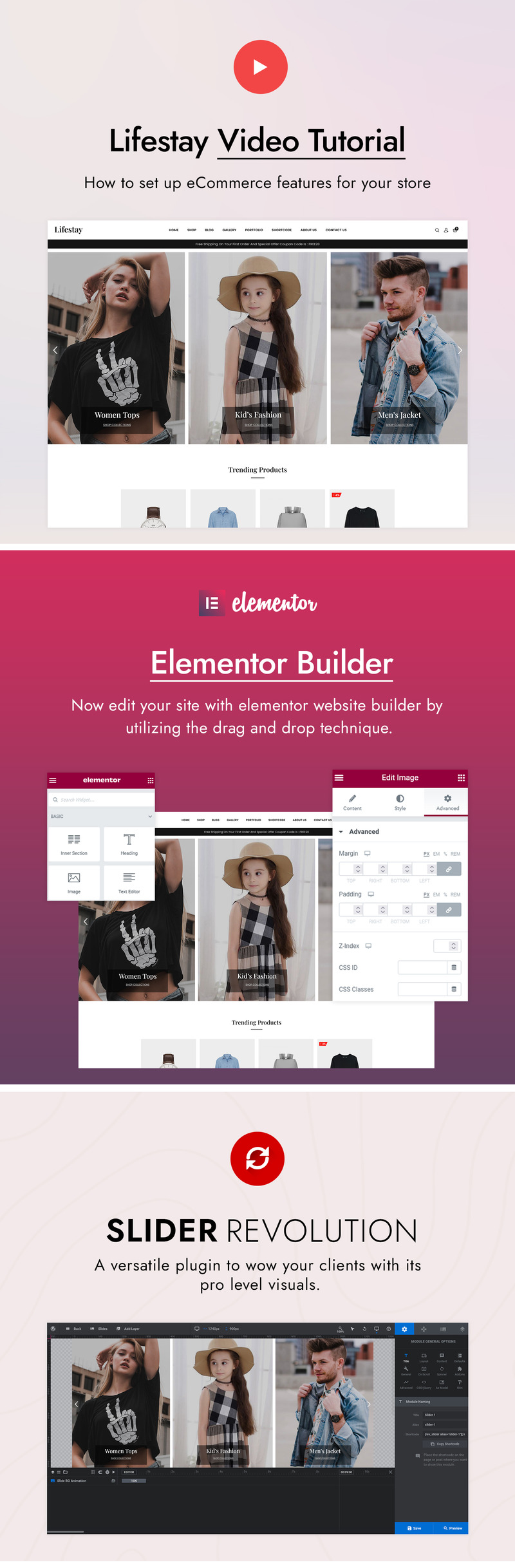 Lifestay - Fashion Design WooCommerce Theme - Features Image 1