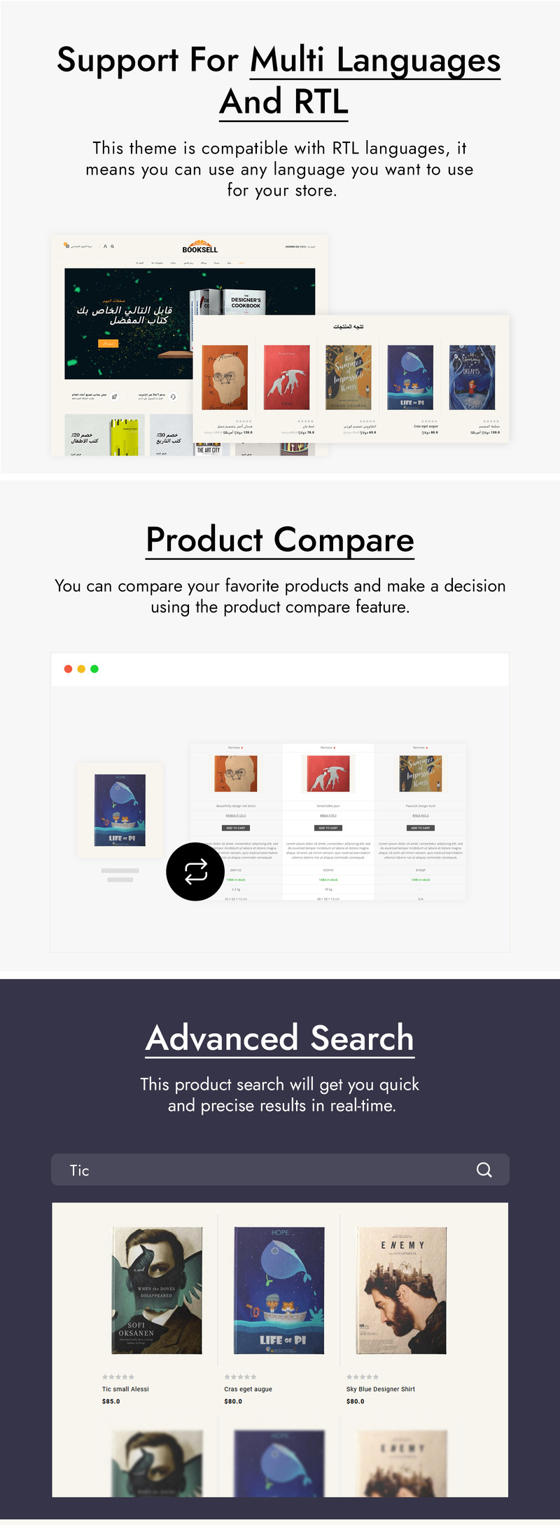 Booksell - Books and Stationery Store WooCommerce Theme - Features Image 2