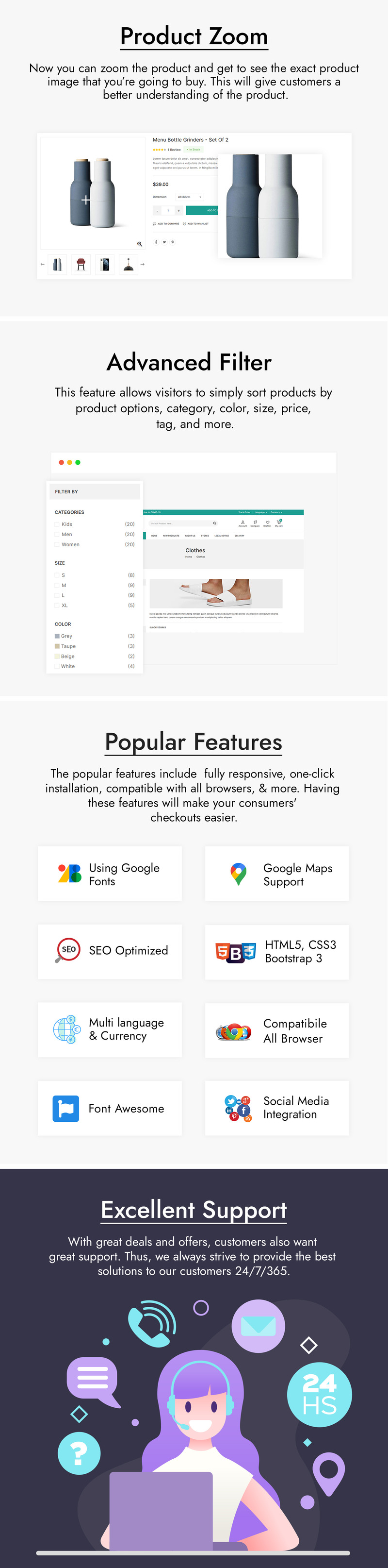 ezkarts - Multipurpose and Electronics Store Prestashop Theme - Features Image 3