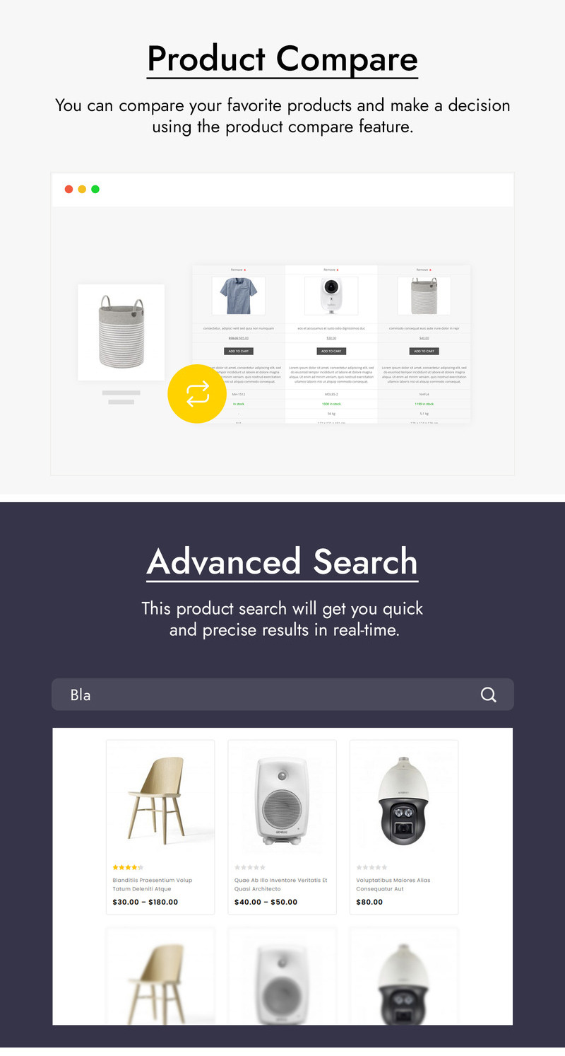 Megatop - Multipurpose WooCommerce Theme - Features Image 2