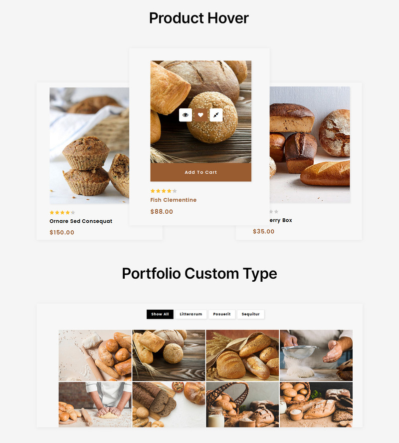 Crevbite - Bakery and Chocolate Store WooCommerce Theme - Features Image 4