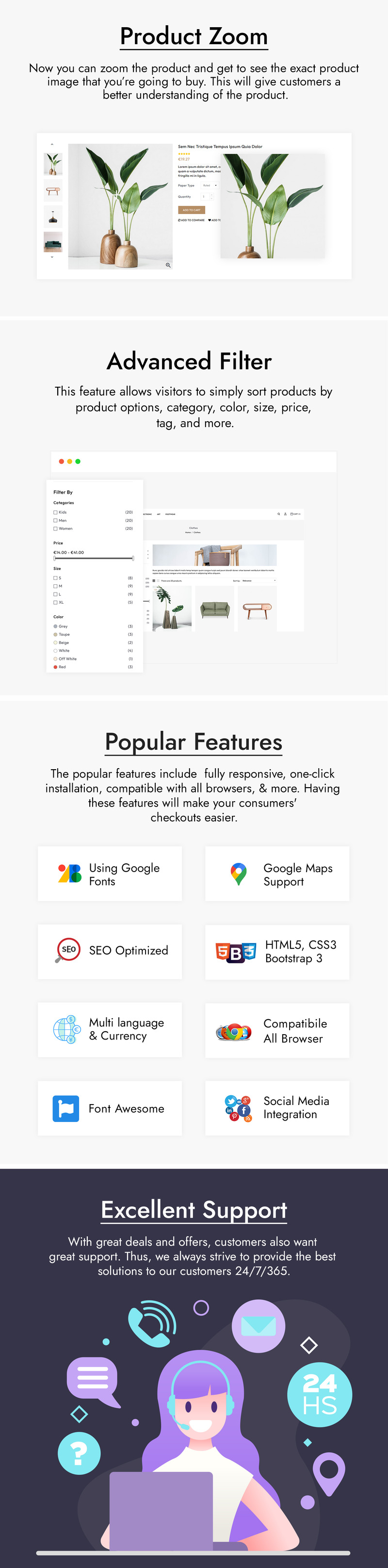 Furdesk - Home, Furniture and Garden Prestashop Theme - Features Image 3