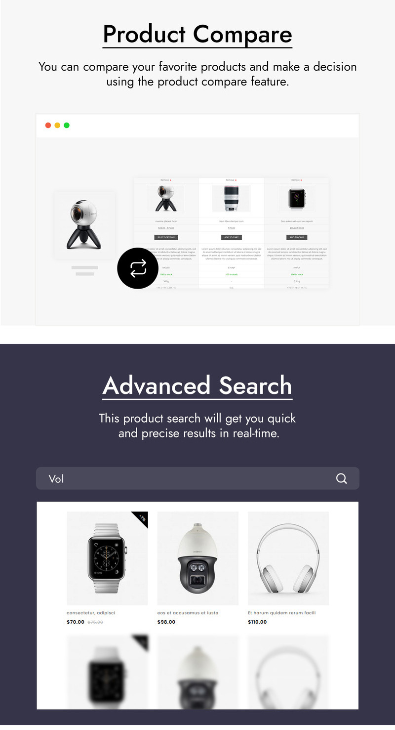 Findshop - Mega Store WooCommerce Theme - Features Image 2