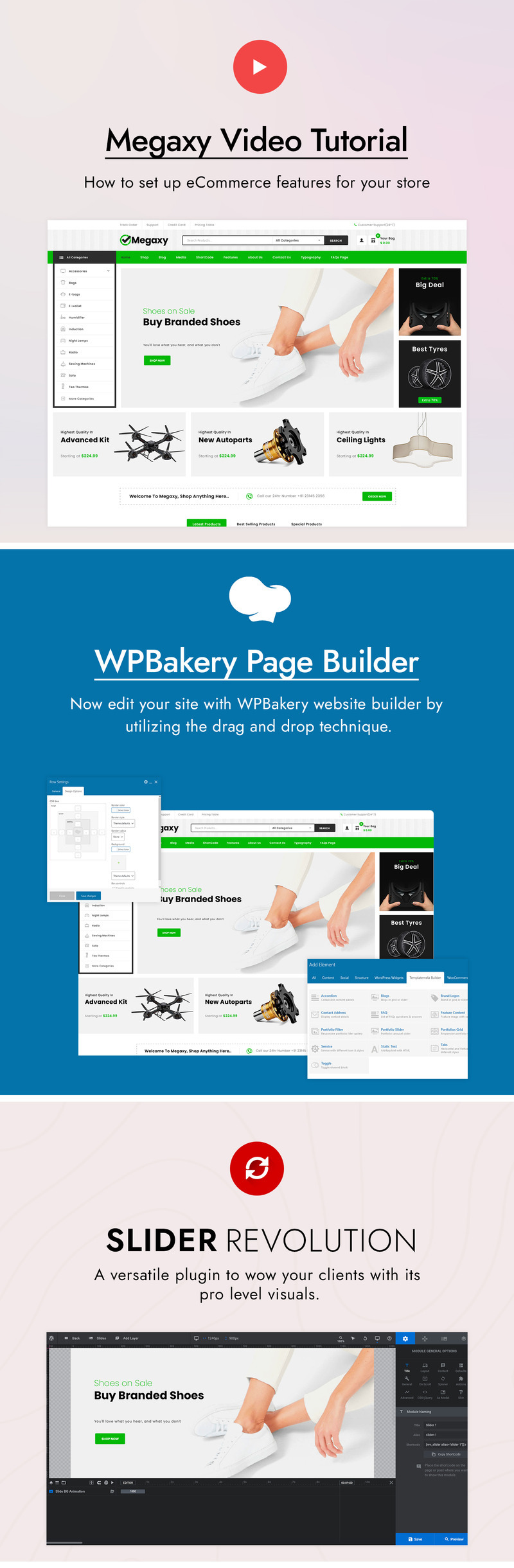 Megaxy - Mega Multipurpose WooCommerce Theme - Features Image 1