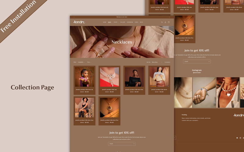 Shopify 2.0 Jewelry Shopify Theme | Best Luxury Jewelry Store Template - Features Image 9