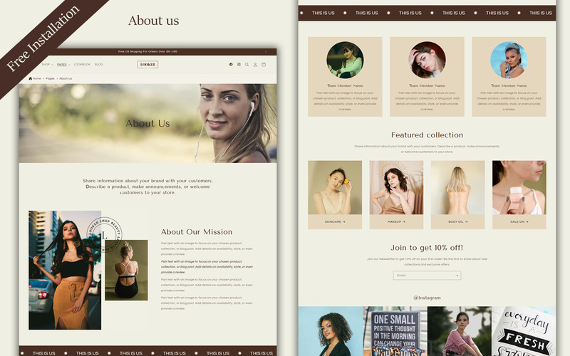 Looker – Beauty Shop Shopify Theme - Features Image 2