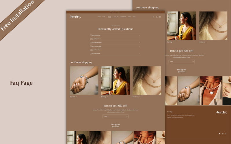 Shopify 2.0 Jewelry Shopify Theme | Best Luxury Jewelry Store Template - Features Image 10