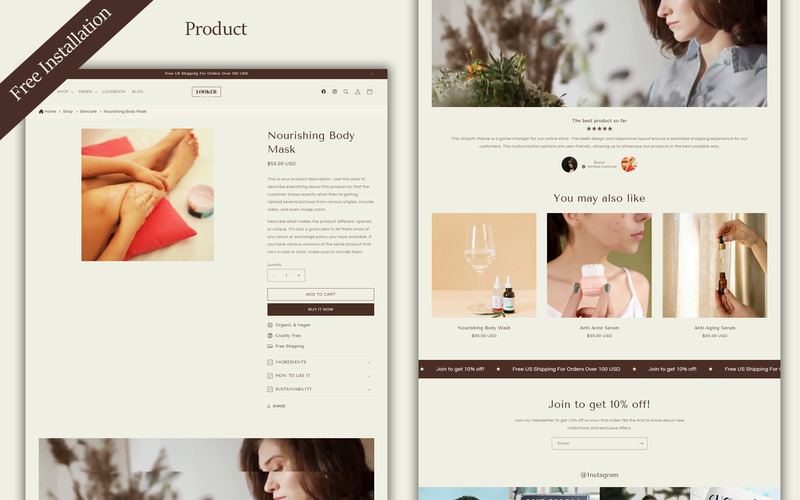 Looker – Beauty Shop Shopify Theme - Features Image 9