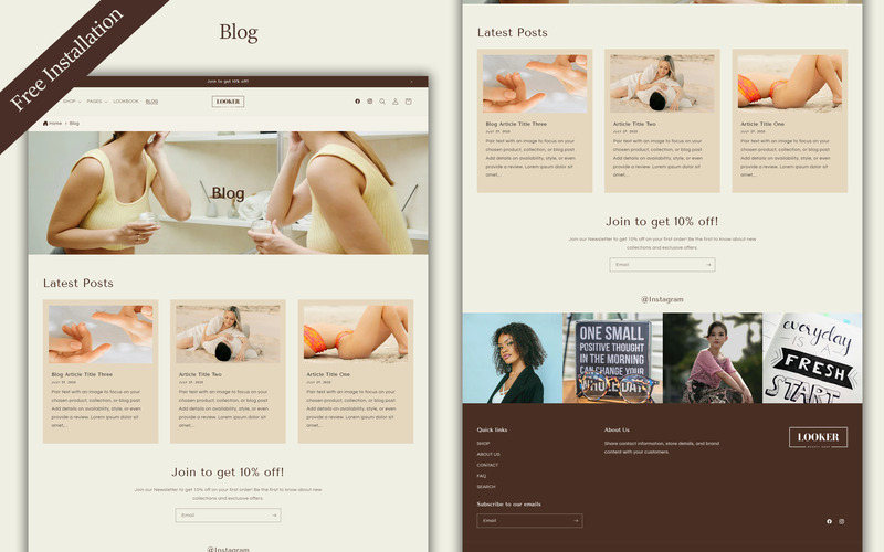 Looker – Beauty Shop Shopify Theme - Features Image 8